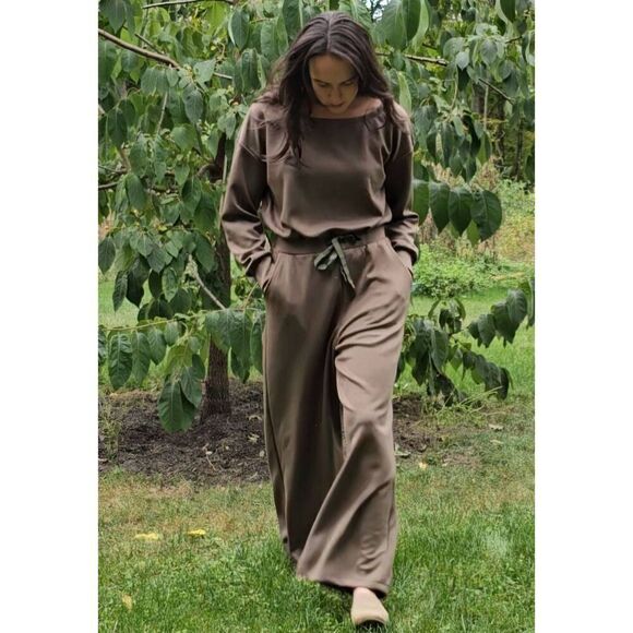 Casly Lamiit Jumpsuit Size Small One Piece Army Green - Picture 6 of 8